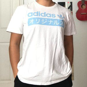 ADIDAS T shirt Japanese Characters